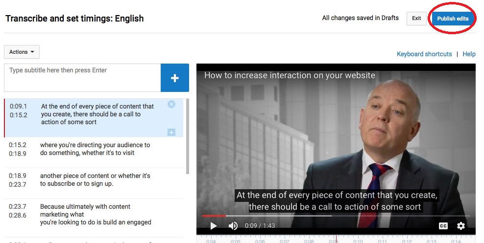 youtube automatic captions not available