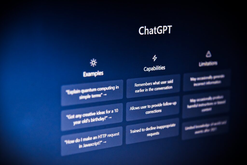 photo of chat gpt